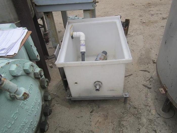Used Tank, 20 Gallon, PET, 18" x 24" x 18", 1 HP Pump #C737873