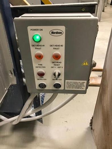 Used 2010 Nordson XL-2002S Powder Coat Booth