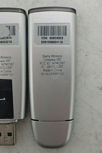 Used Lot of 3 Sprint Sierra Wireless Compass 597 Modems