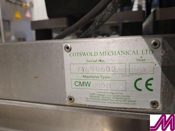 Used 2017 Cotteswold CMW 8000 Twin Head Linear Weighers