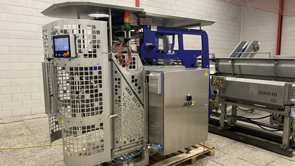 Used Jasa 350CM continuous motion vertical bagger