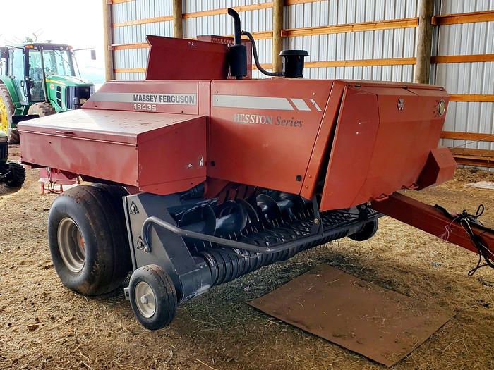 Used 2009 Massey Ferguson 1843S Baler w/ 540 Hrs - 14.5 x 21.5 Chamber