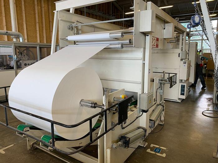 Used WALI MODEL 122  W,V,N  NAPKIN FOLDING  LINE