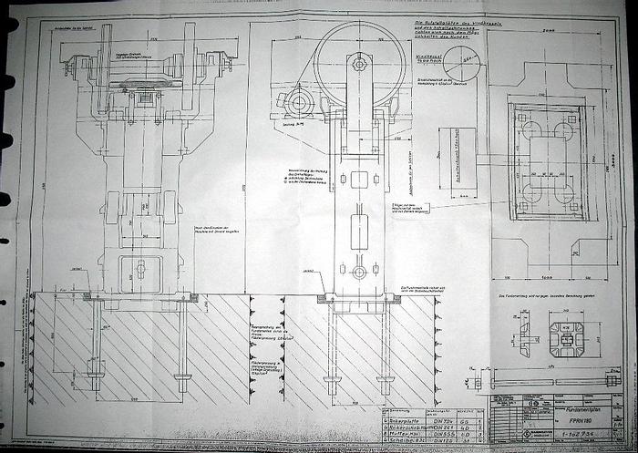 Used Press Friction Screw FPPN180/540/300/750