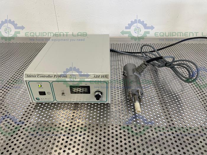 Used Applikon ADI 1032 P100 i=6 Stirrer Controller w/ Mixer