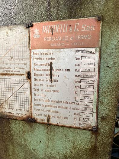 Usato RADAELLI 150 ton