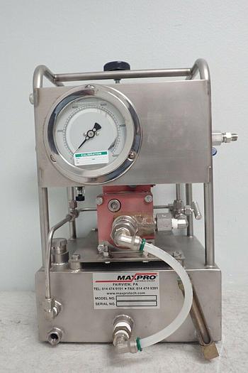 Used MaxPro High Pressure Power Pack Model MTPP06-W-PP72-1G-SG-TDG-V-RD