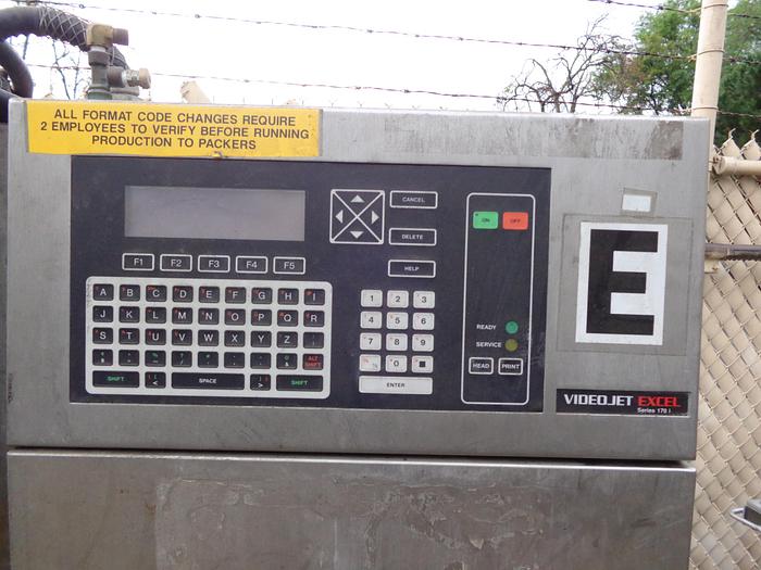 Used Printer, Inkjet, Videojet, Excel 170i, High Speed #S742927
