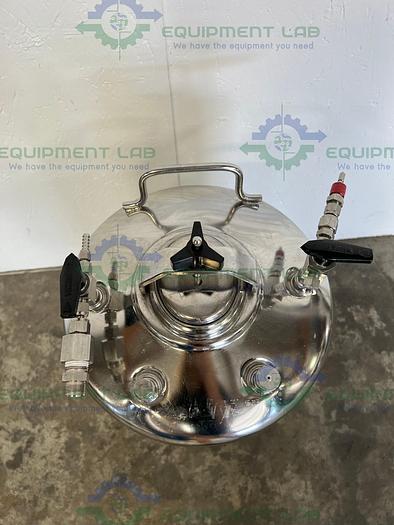 Used Alloy Products  30 Liter Stainless Steel Pressure Vessel 115PSI