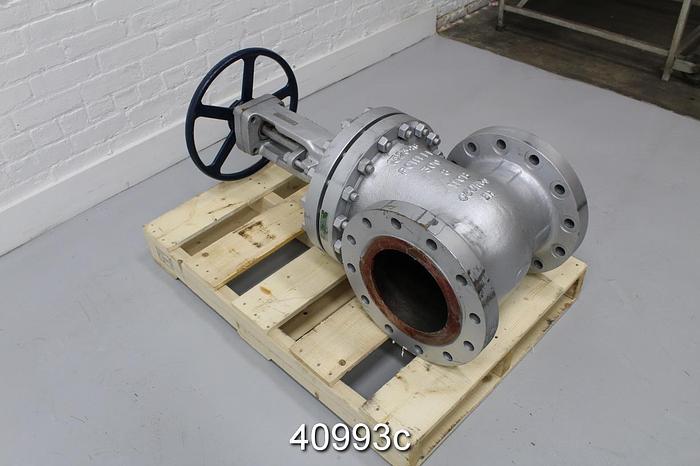 Used Powell 8" Globe Valve #40993