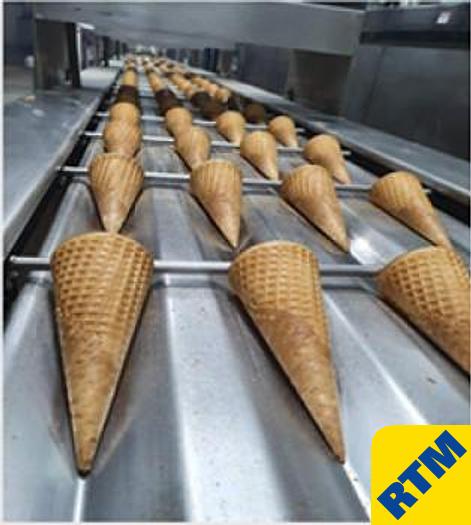 Used Rolled Wafer Cone Oven