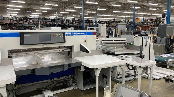 Used 2006 Wohlenberg 137 Cutting System