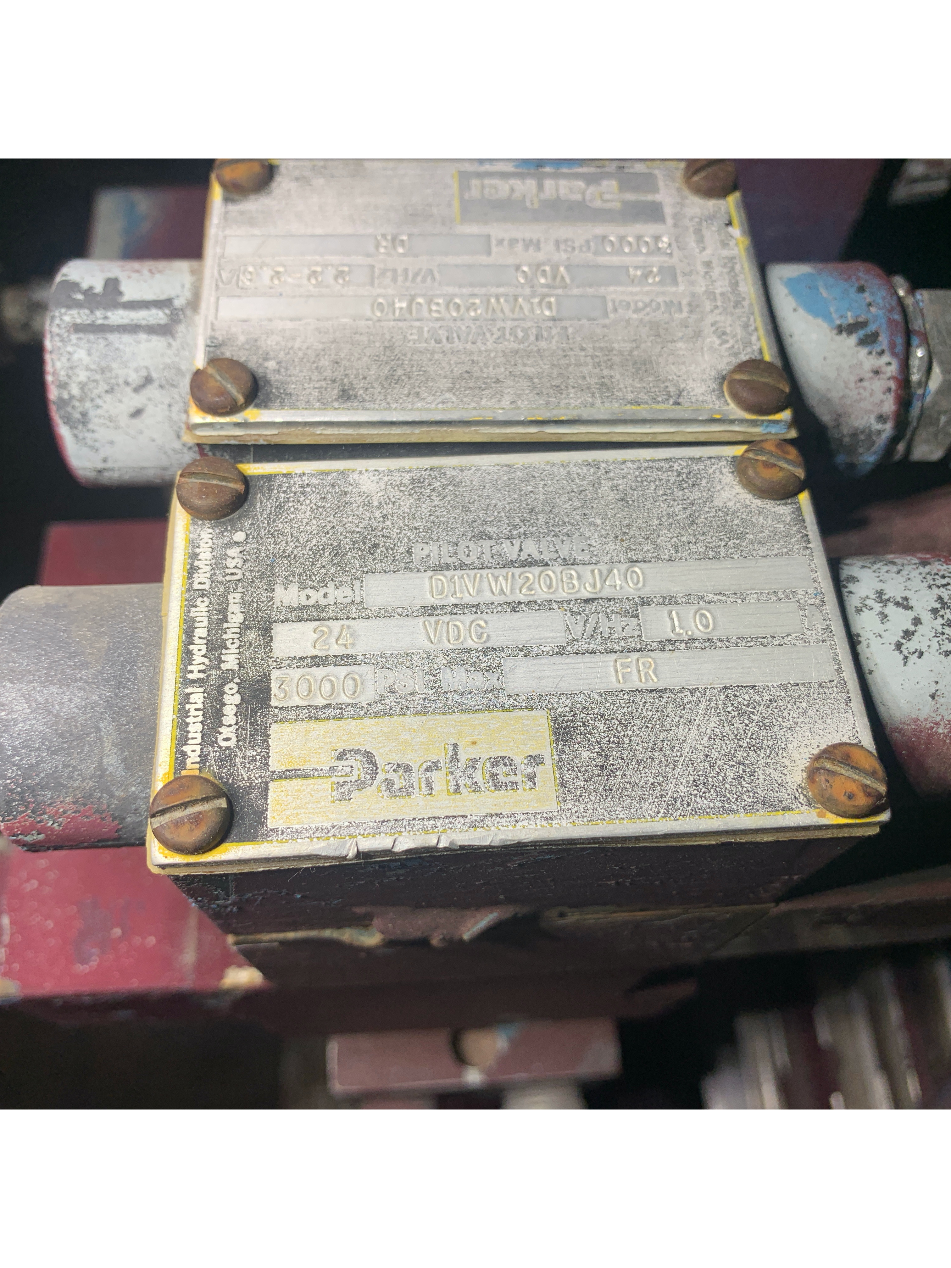 Used 7 1/2 HP Oilgear Model UA-45 Hydraulic Unit