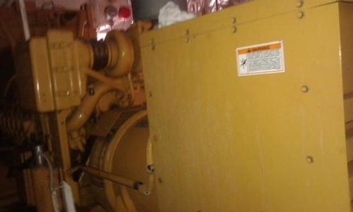 Used 500 kW 1997 Caterpillar 3412C DITA Marine Diesel Generator