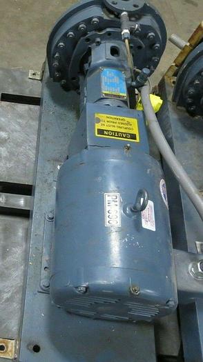Used Baldor Motor W/Ingersoll-Rand Pump, M3312T With Type GRP, Motor & Pump Unit