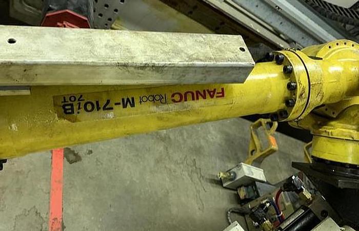 Used 2 - FANUC  M710iB/70T GANTRY ROBOT SYSTEMS 10,200 MM TRAVEL X 8' TALL RJ3iB CONTROLLER