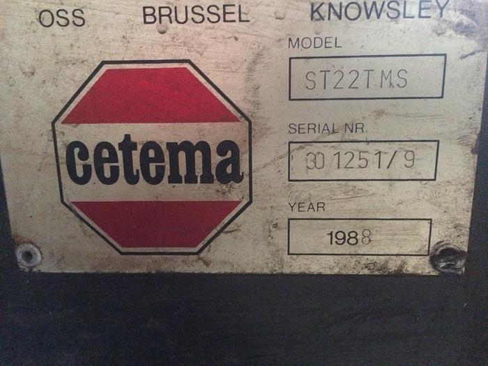 Used 1988 Cetema ST22 TMS Vibratory Bowl