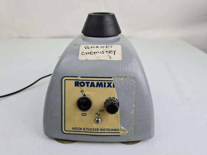 Used Hook and Tucker Rotamixer vortex mixer