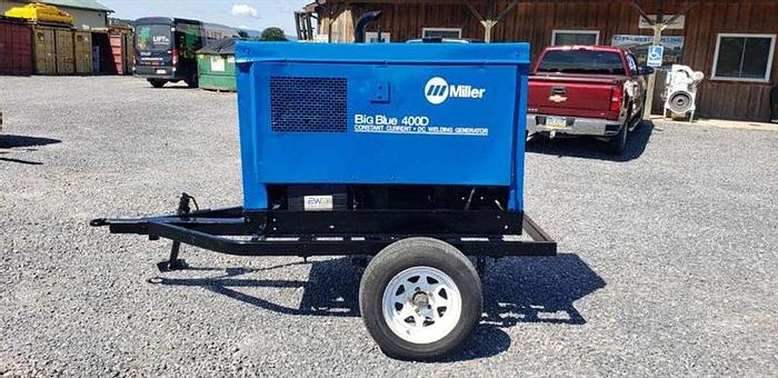 Used 0 Miller Big Blue 400D Welder