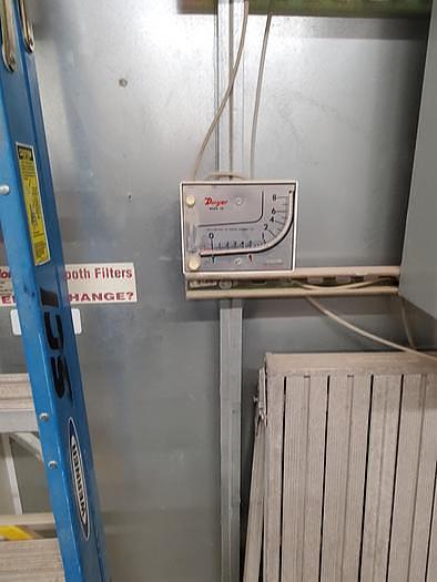 Used Tecor 14' x 23' Spray Booth