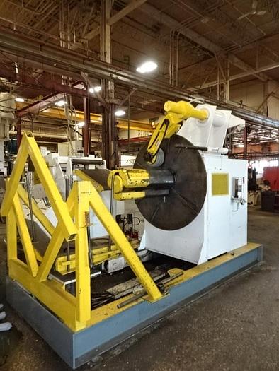 Used 20,000# AMERICAN STEEL LINE COMBINATION UNCOILER AND STRAIGHTENER