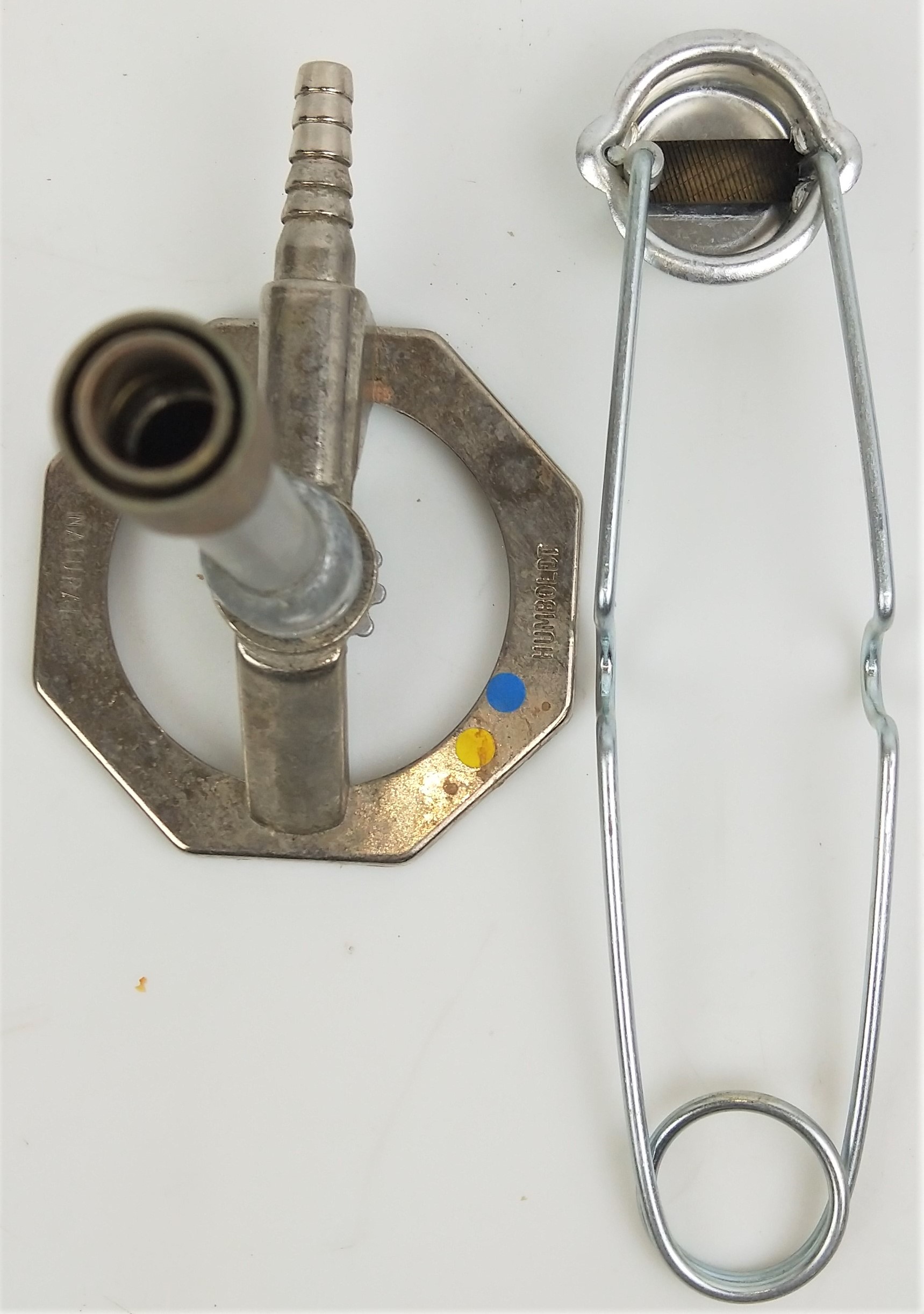 Used Humboldt H-6220 Bunsen Burner with Flint Starter