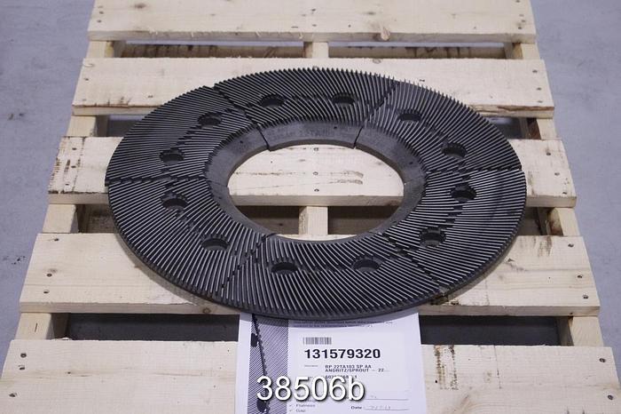 Used Andritz Sprout Bauer 22TA 22" Refiner Plate Set #38506