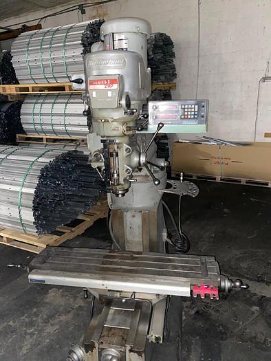 Used 2HP Bridgeport Vertical Mill