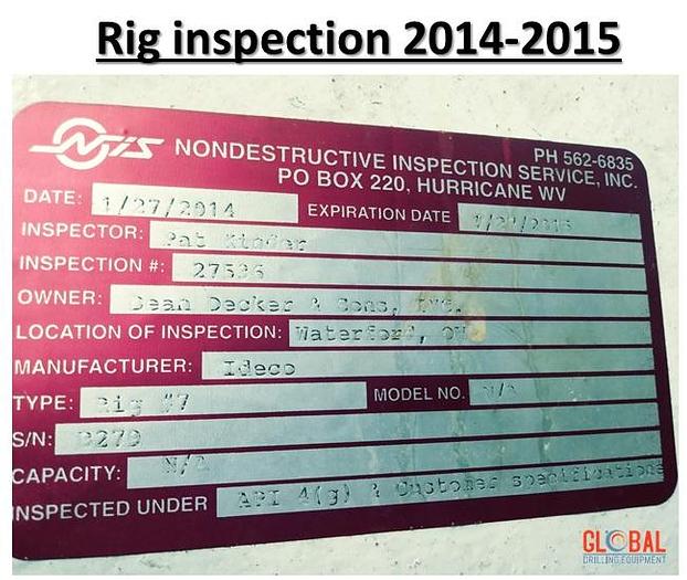Used Item 0554 : Ideco H-35 Rambler Drill Rig – SOLD
