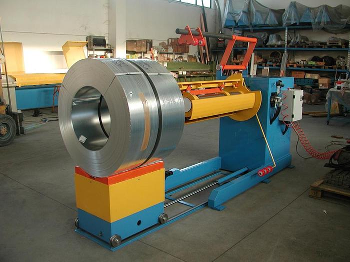 New F&P   3ton & 5ton Powered Decoilers  #3194