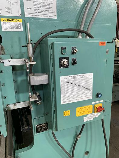 Used 65 TON X 8', PIRANHA /ALLSTEEL, HYDRAULIC PRESS BRAKE