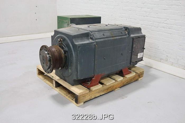 Used Reliance 350Hp, 1150-1500RPM, 600Volt, DC Motor #32228