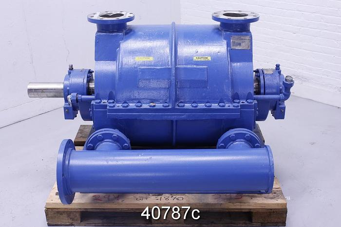 Refurbished Bingham 6G-L Vacuum Pump, Stainless Steel, Rebuilt Storeroom Spare, 2000 CFM #40787