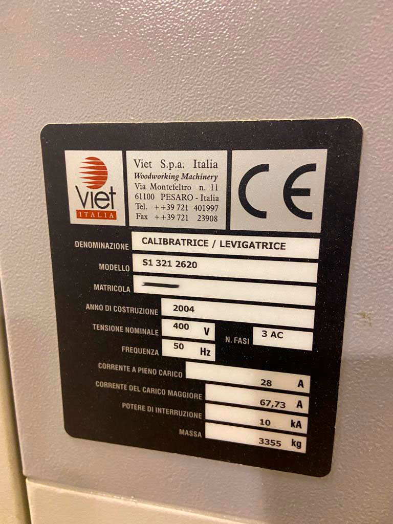 Used Viet S1 321 2620 - Belt Sander - 2004