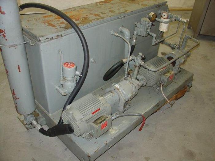 Used Circuit Master Hydraulic Power pack with (2) Pumps