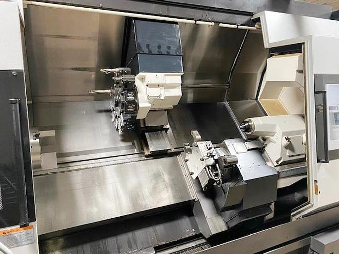 Used Okuma Simulturn LU4000EX-MY CNC 6-Axis Twin Turret Live Milling Center