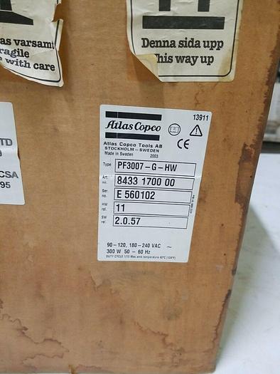 Atlas Copco PF3007-G-HW NEW