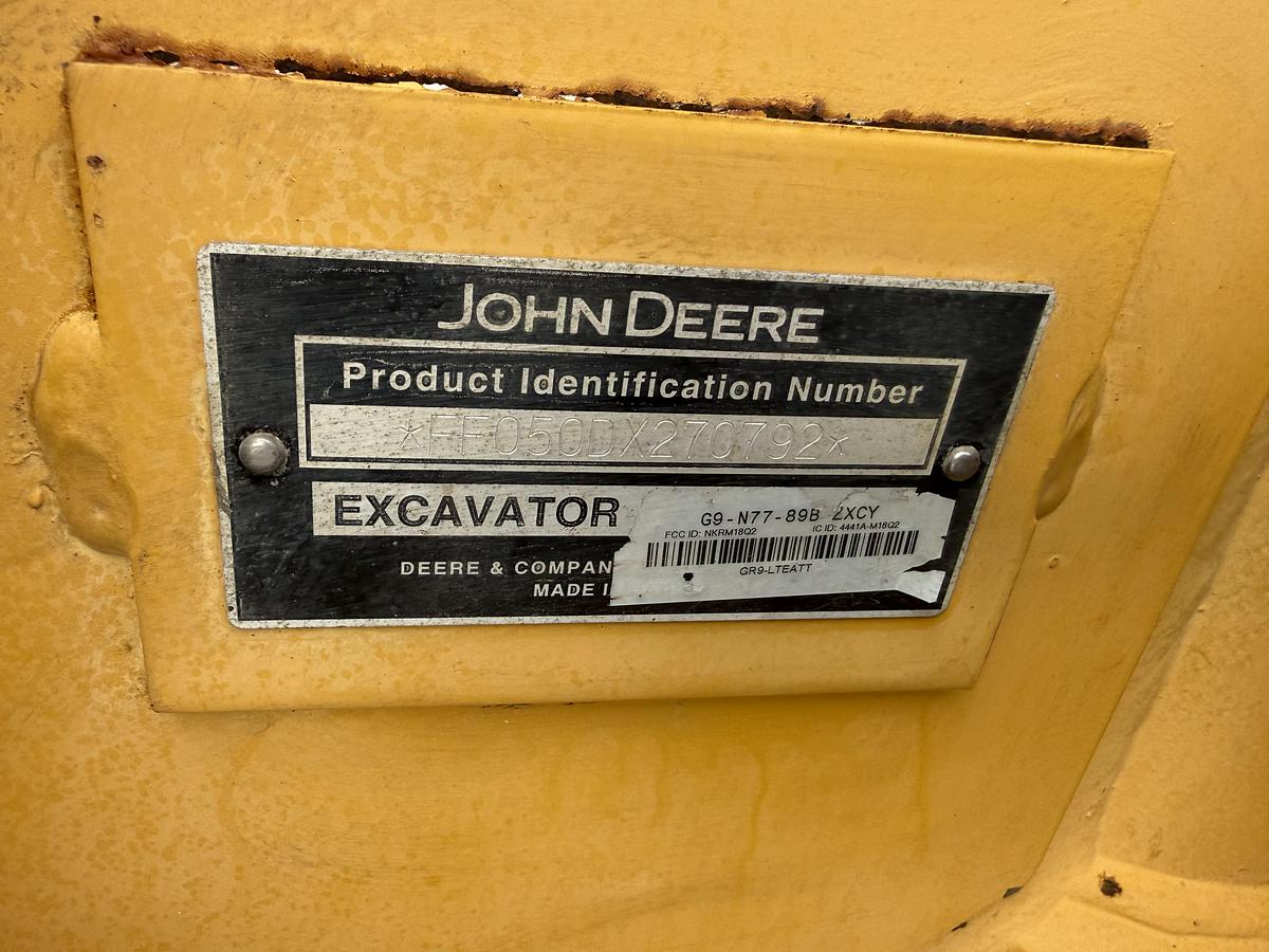 Used 2010 John Deere 50D