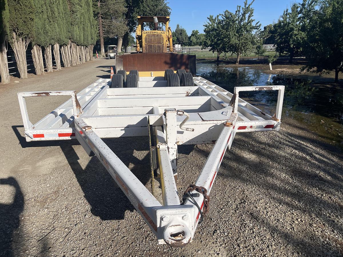 Used 2010 Heavy Duty AG Implement Trailer 20 Ton