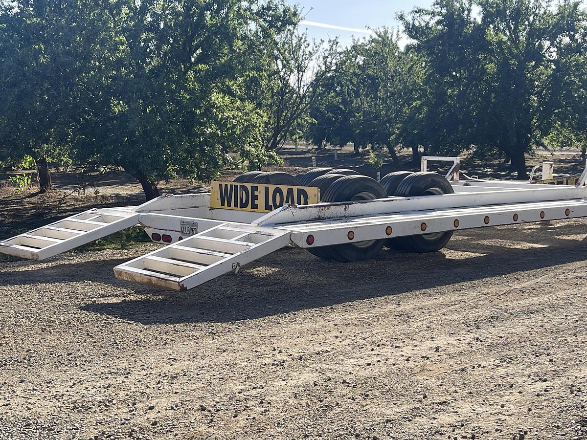 Used 2010 Heavy Duty AG Implement Trailer 20 Ton