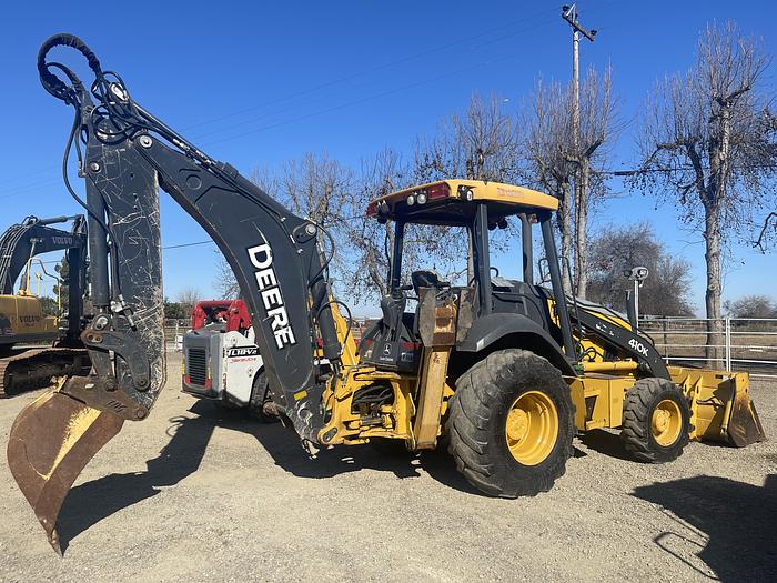 Used 2014 John Deere 410K 4x4 Backhoe Loader