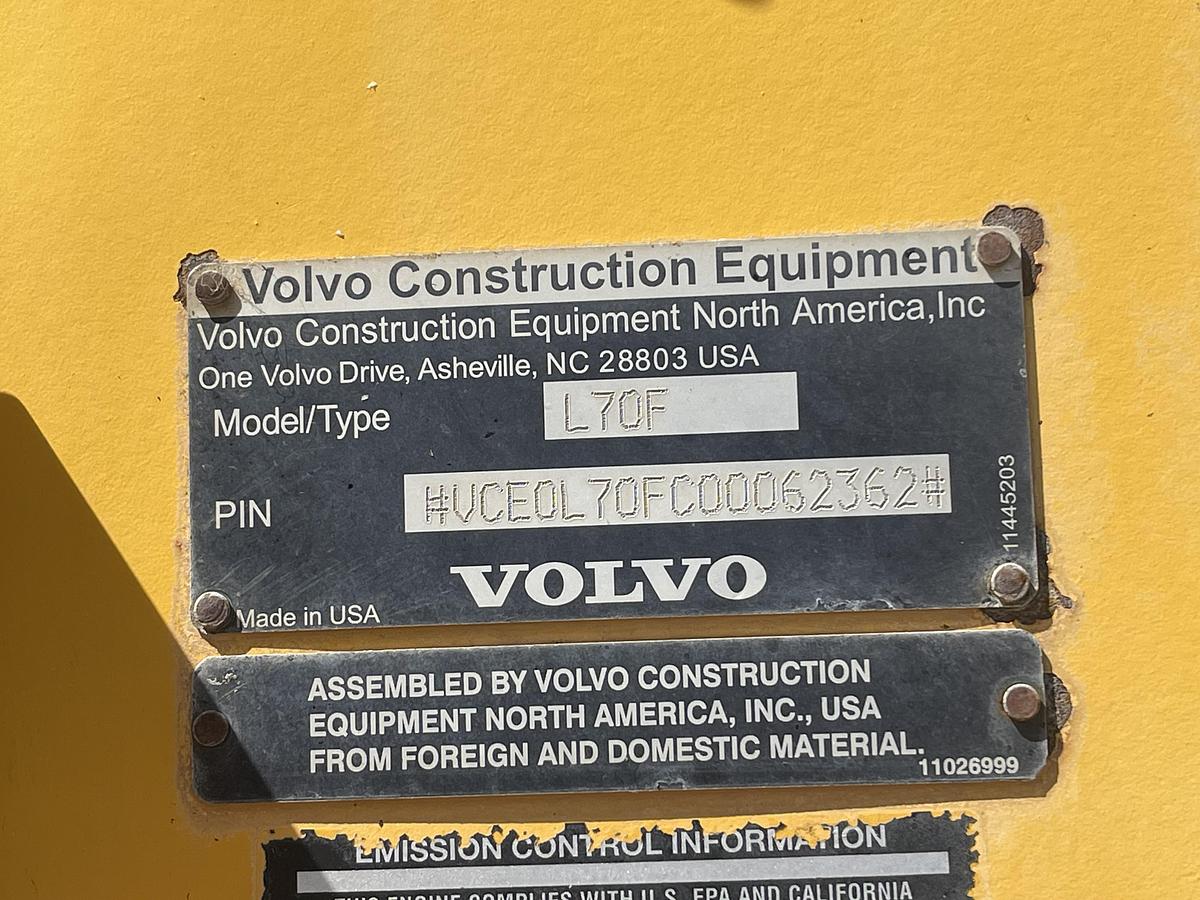 Used 2008 VOLVO L70F