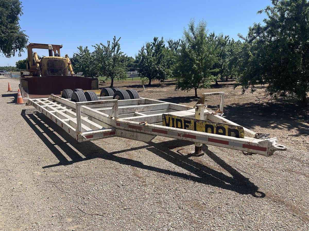 Used 2010 Heavy Duty AG Implement Trailer 20 Ton