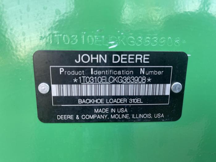 Used John Deere 310L ep