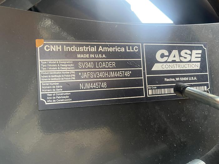 Used 2019 Case SV340