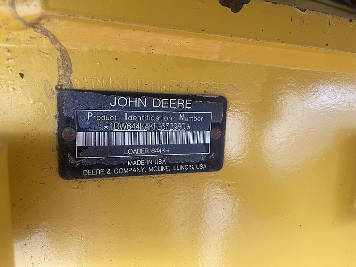 Used 2017 John Deere 644K