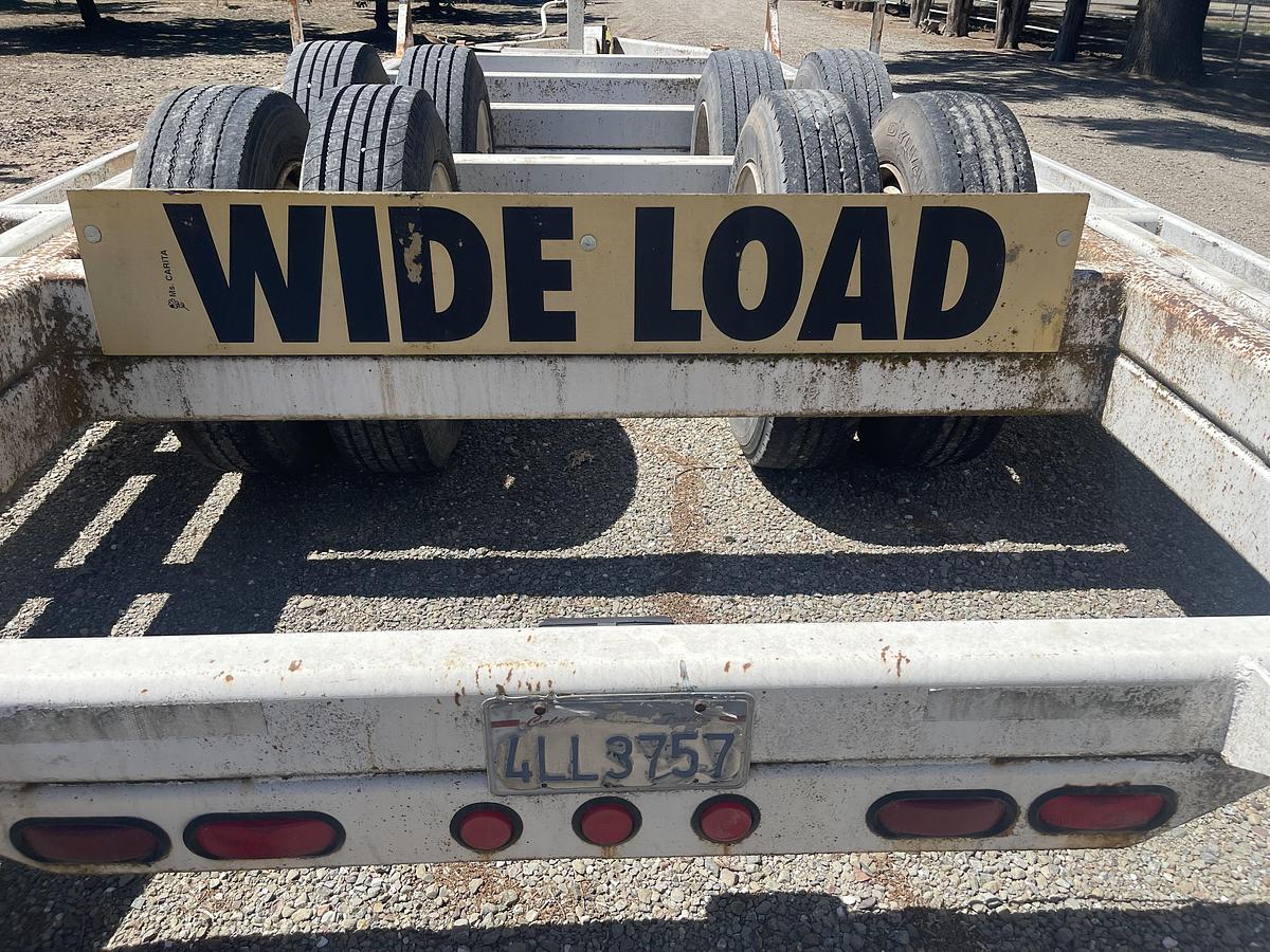 Used 2010 Heavy Duty AG Implement Trailer 20 Ton