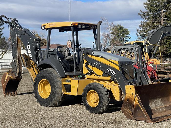 Used 2014 John Deere 410K 4x4 Backhoe Loader