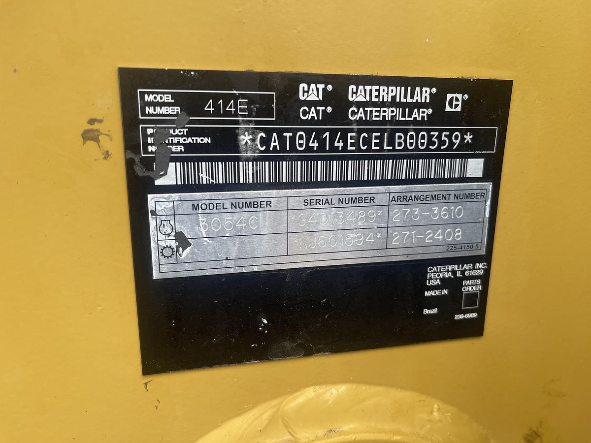 Used 2007 CAT 414E IL