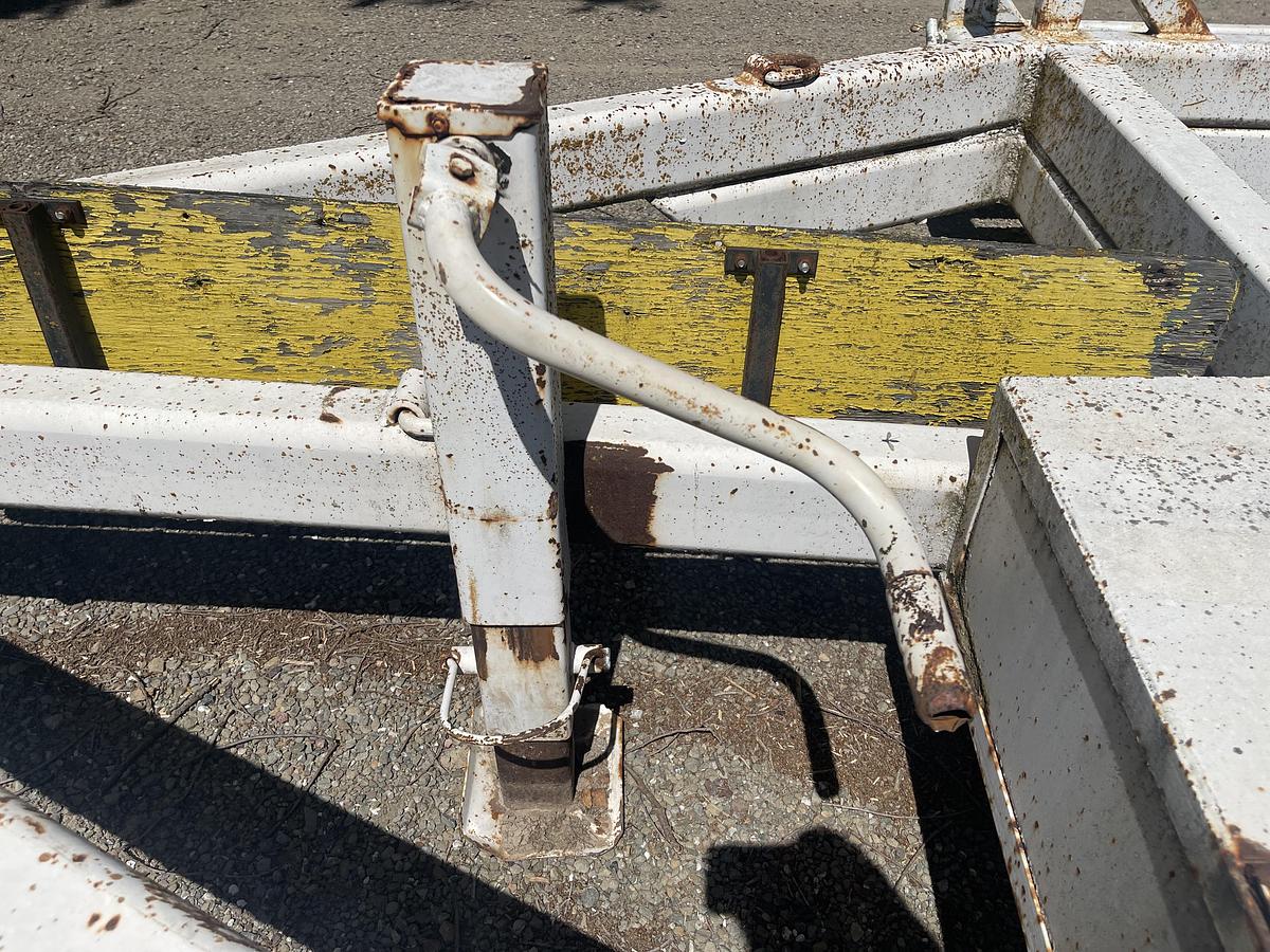 Used 2010 Heavy Duty AG Implement Trailer 20 Ton